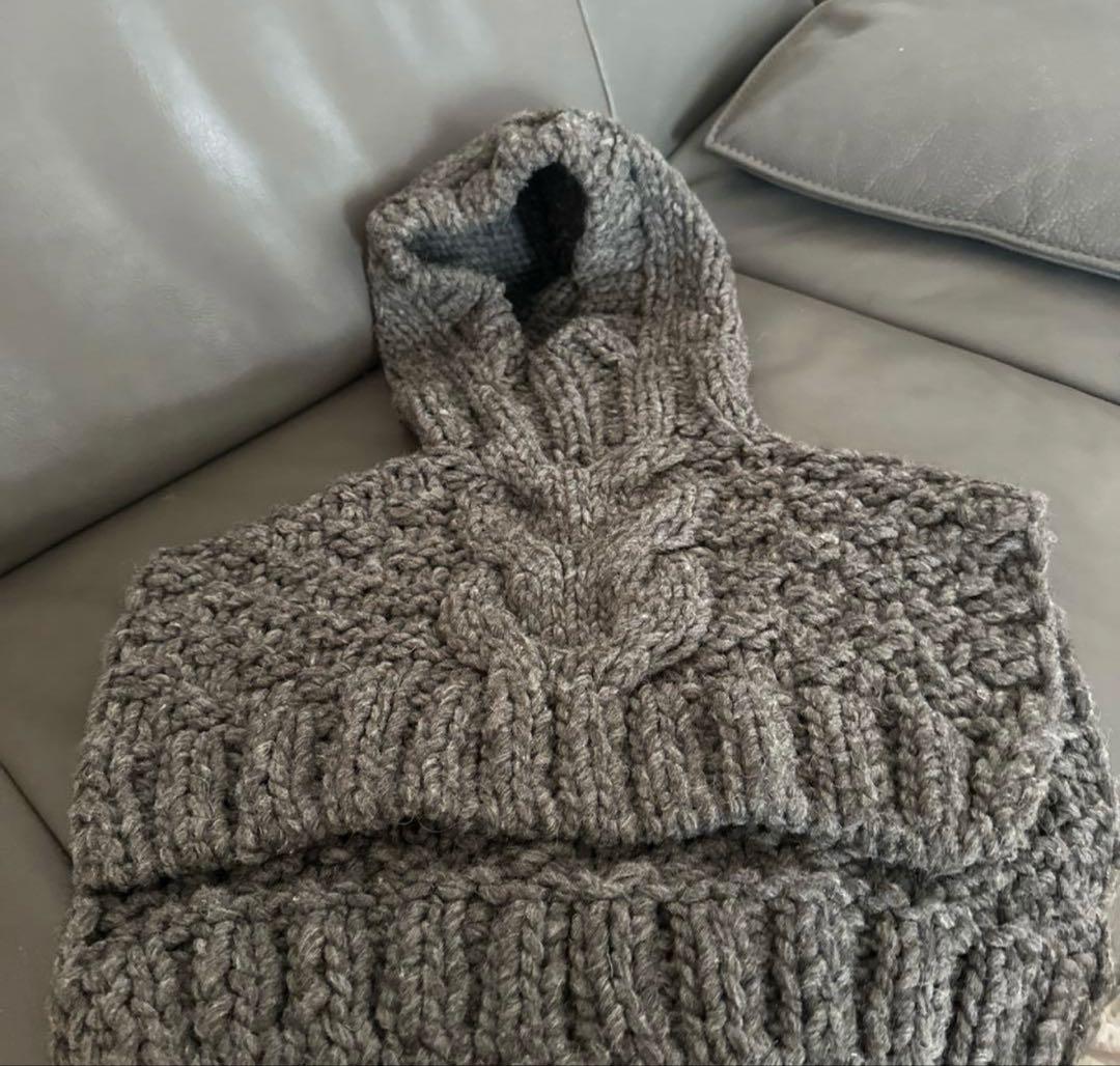 TODAYFUL ハンドニットバラクラバ ニット帽 フード　トゥディフル