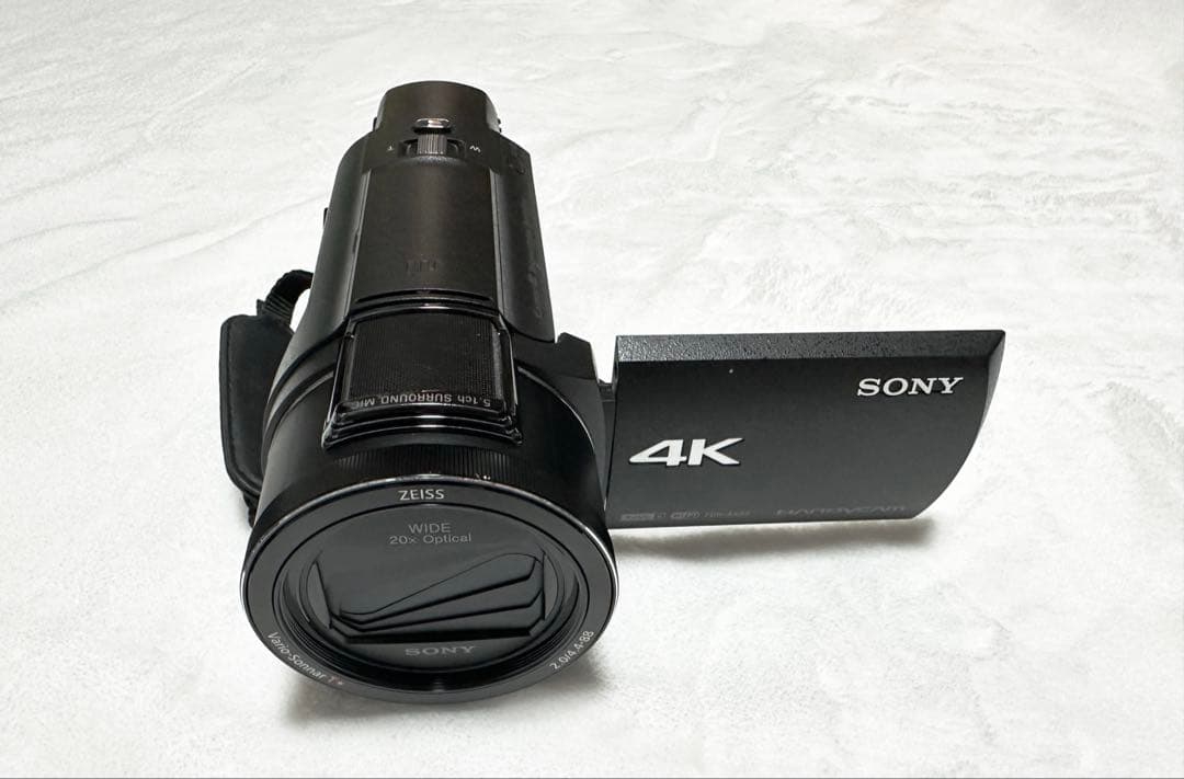 美品 SONY 4K FDR-AX60 RMT-VP1 SLIK GX8400