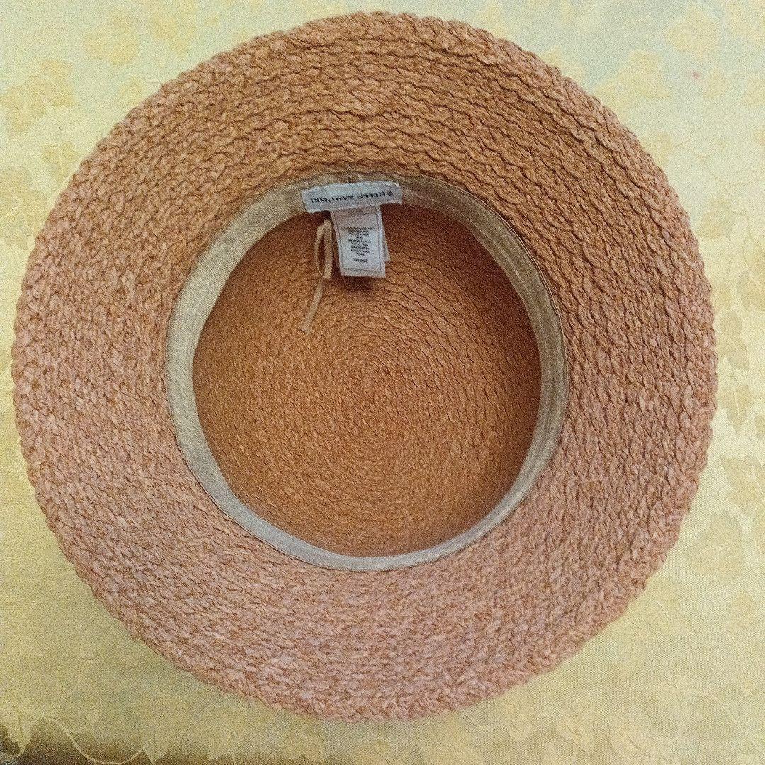 美品ヘレンカミンスキーラフィアハットNikki