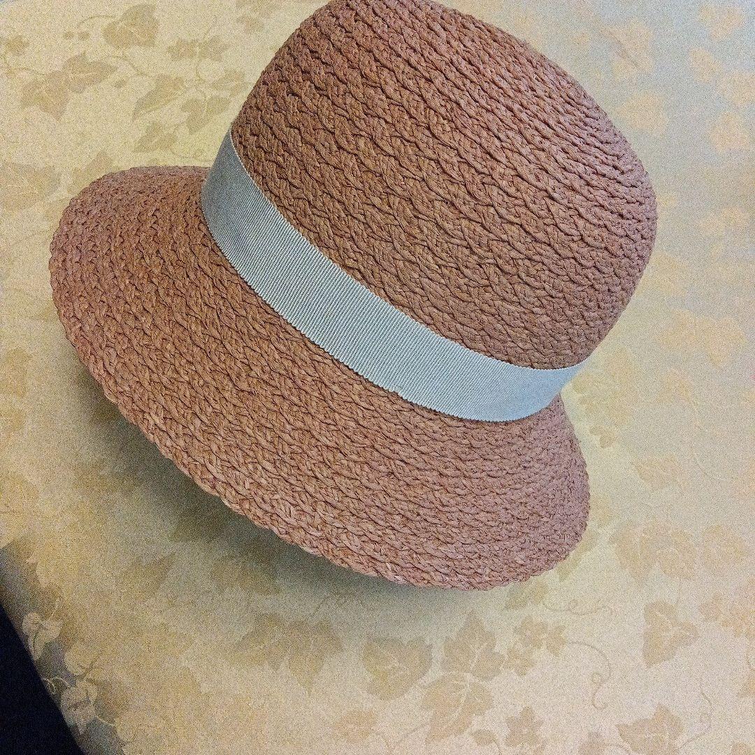 美品ヘレンカミンスキーラフィアハットNikki