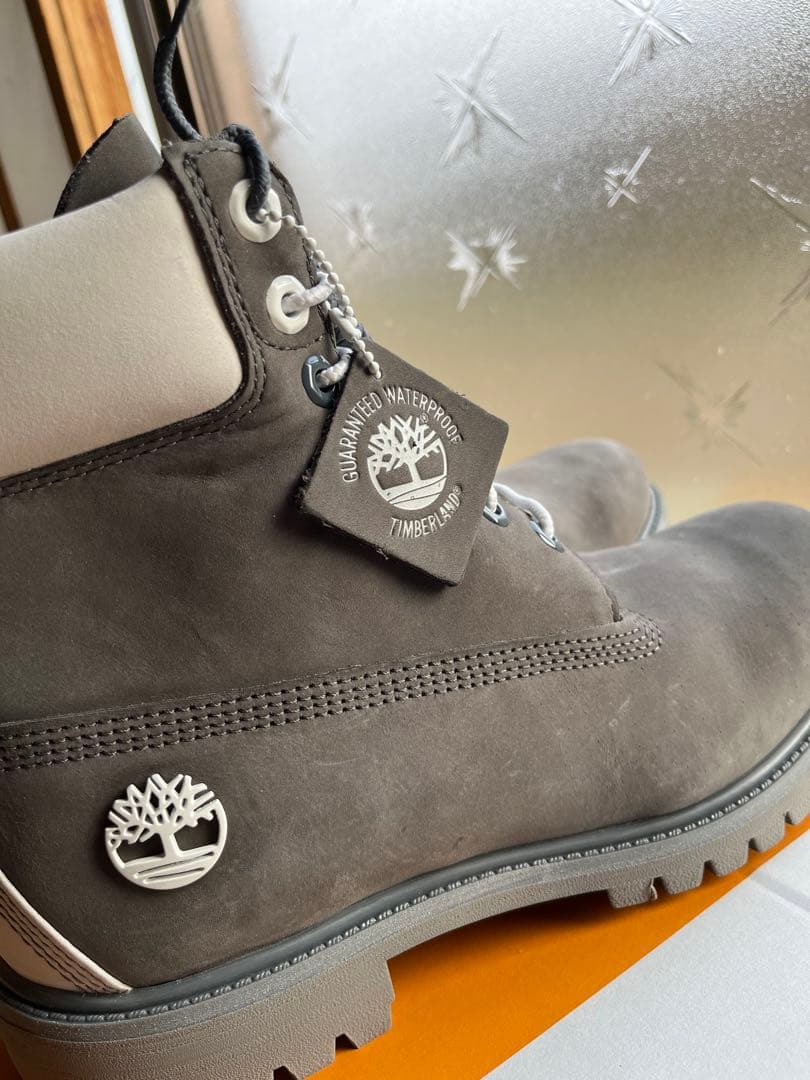 Timberland 防水 グレー ハイカットブーツ