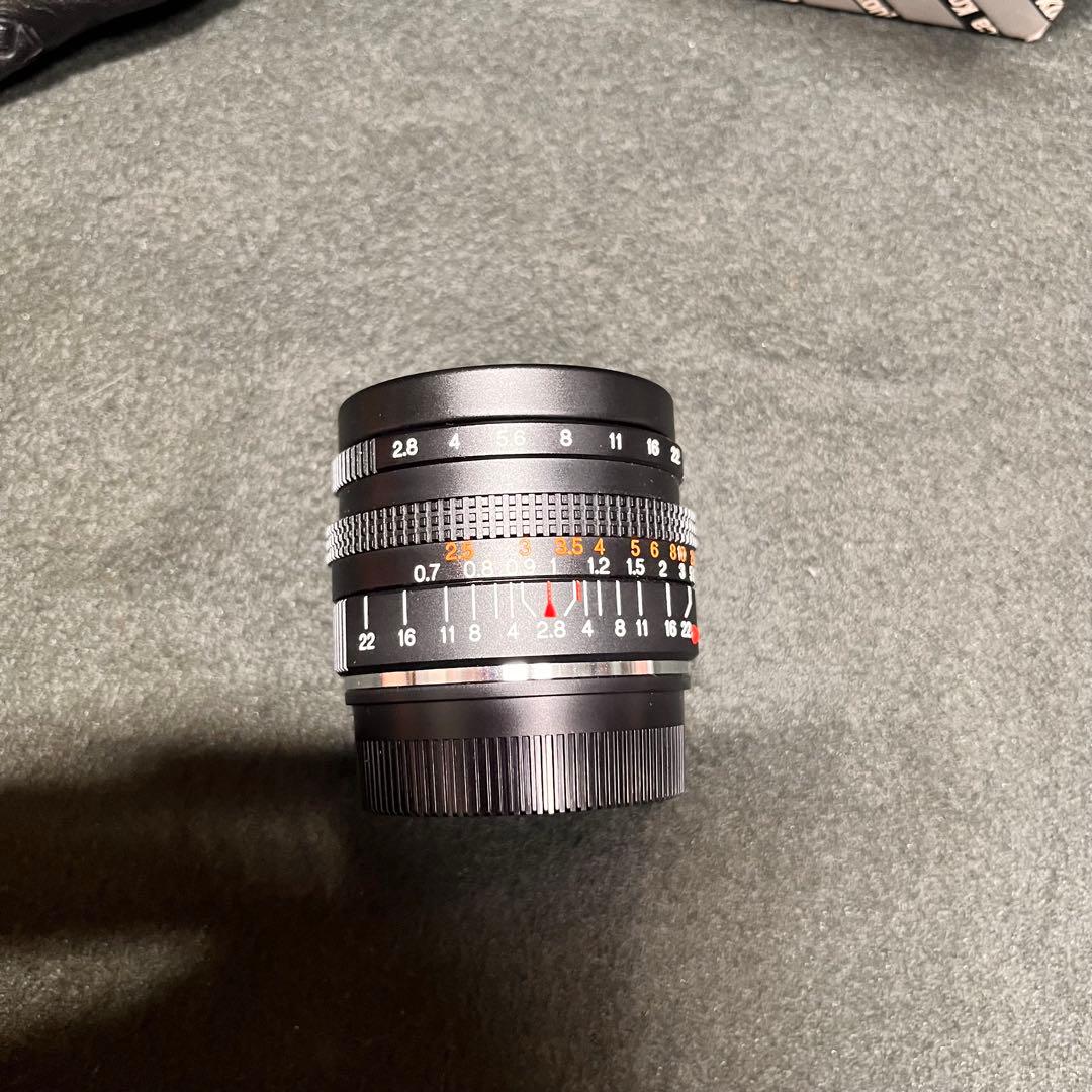 Konica M-HEXANON 28mm F2.8 レンズ