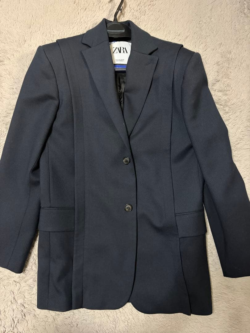 ZARA ADERERROR ネイビー テーラードジャケット