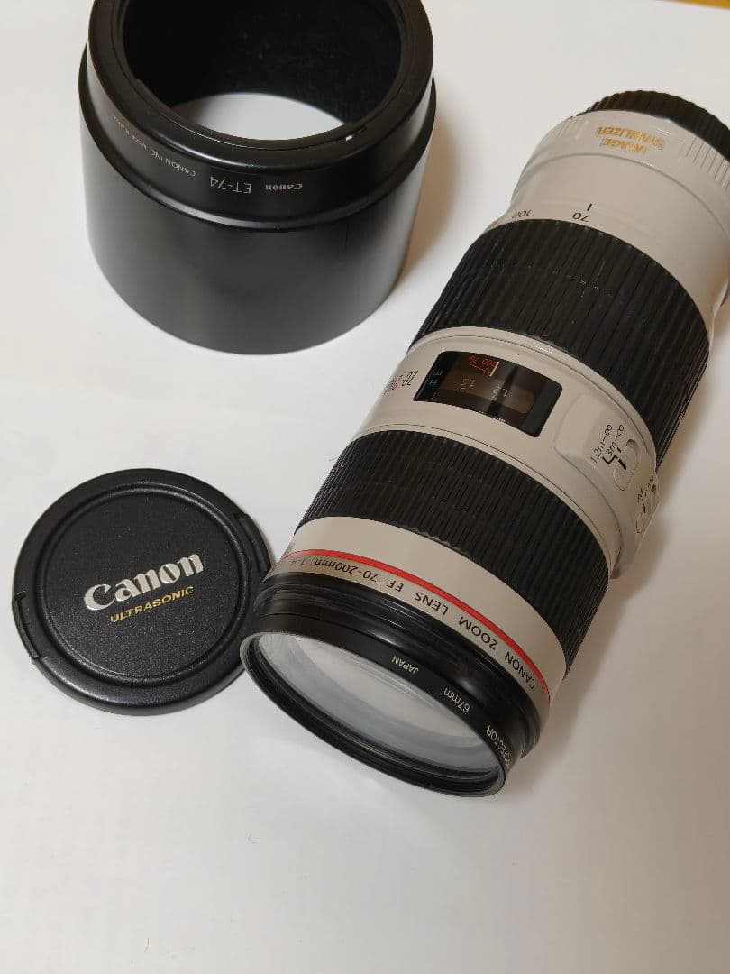動作確認済み　Canon EF 70-200mm f/4L IS USM