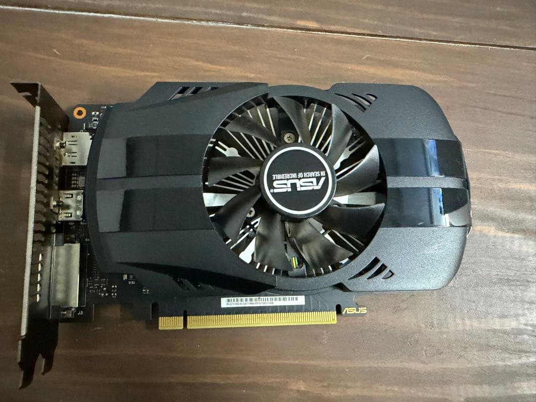 GEFORCE GTX 1650 ASUS グラフィックボード 動作確認済み