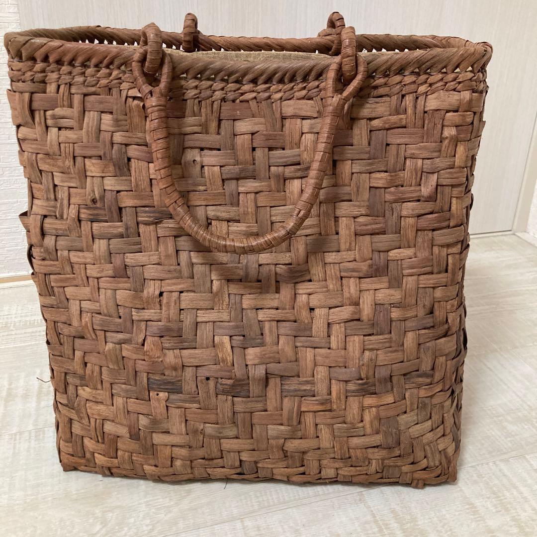 にいすけ　葡萄　ぶどう　籠　かご　バッグ　大容量