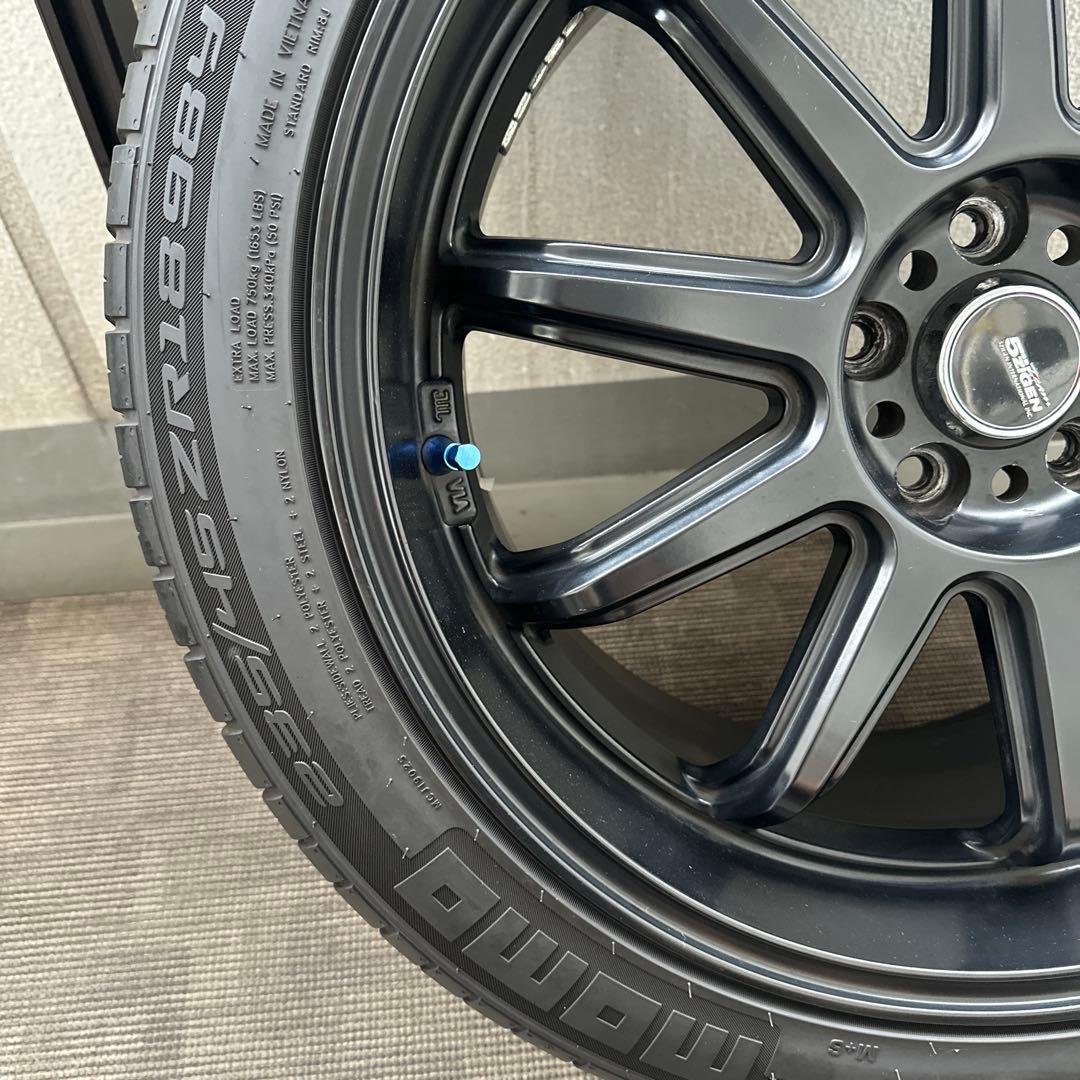 5ZIGEN FIREBALL RR ホイール/ タイヤ4本セットPCD100