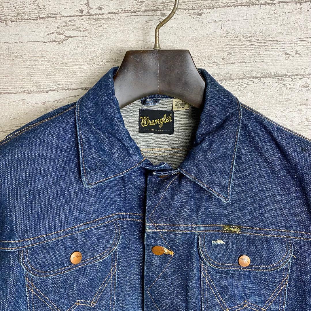 K*Z様 70's Wrangler 124MJ デニムジャケット　USA製 サ