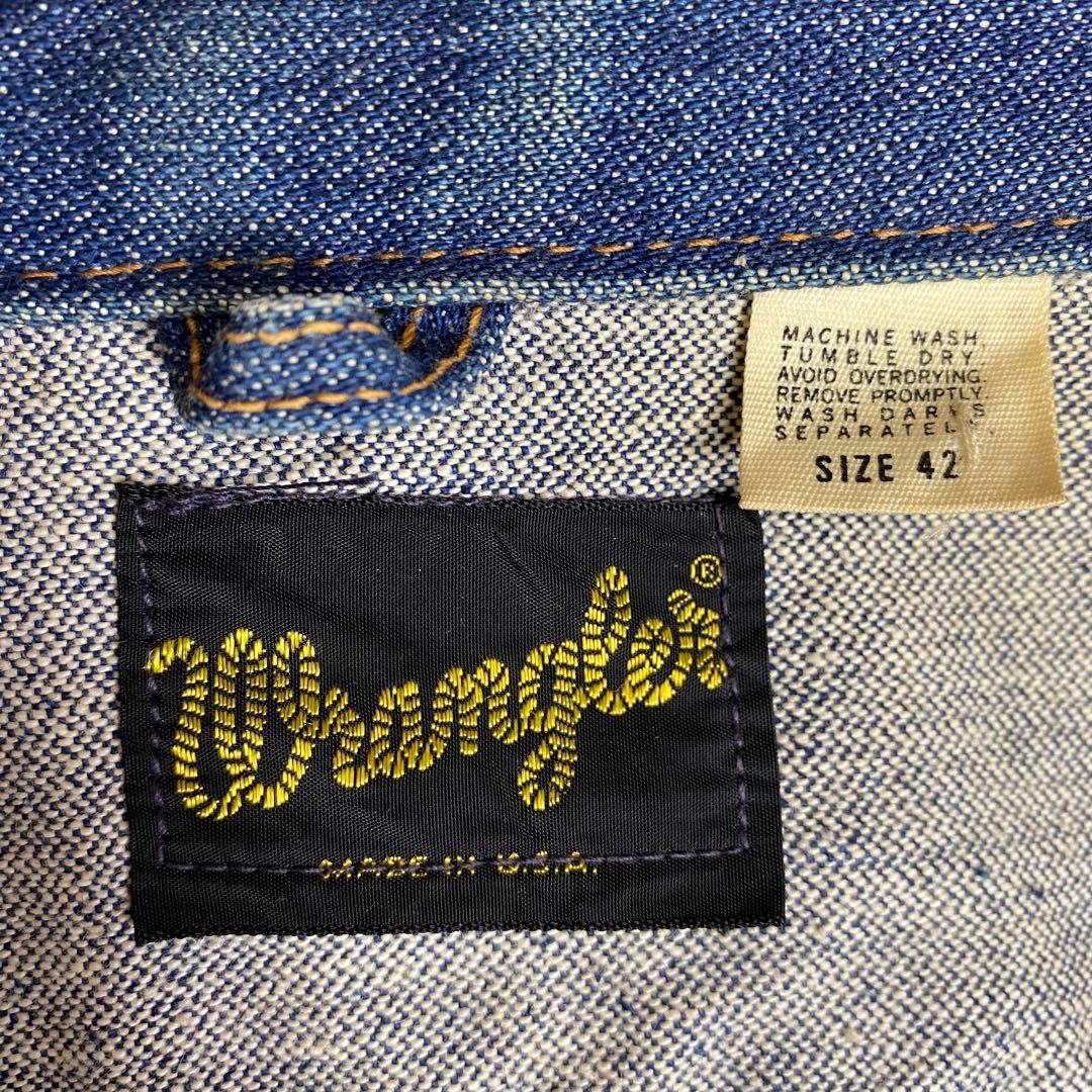 K*Z様 70's Wrangler 124MJ デニムジャケット　USA製 サ