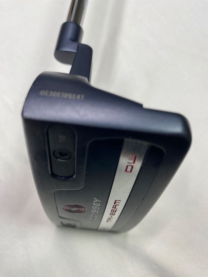 ヘッドは美品オデッセイパター34インチ　トライビームTRI-BEAM CS DW