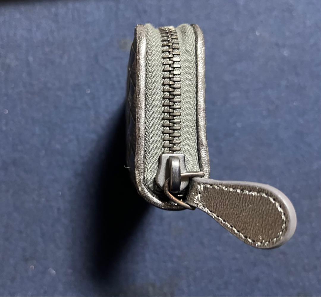 BOTTEGA VENETA 編み込みレザー ウォレット&チェーン