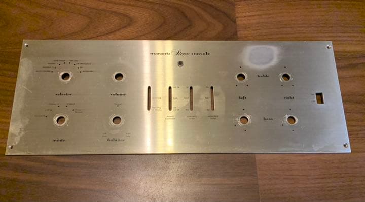 marantz マランツ　アンプ　モデル7用フロントパネル