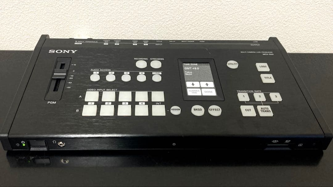 【段々値下】高機能ビデオスイッチャーSONY MCX-500 新品同様　元箱付