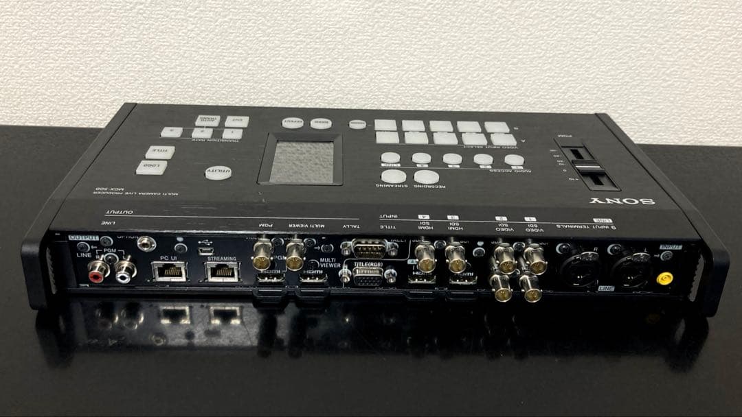 【段々値下】高機能ビデオスイッチャーSONY MCX-500 新品同様　元箱付