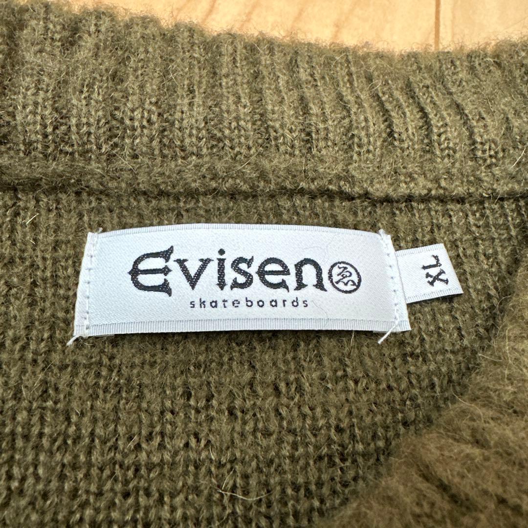 EVISEN MOHAIR CREW KNIT エビセン ニット