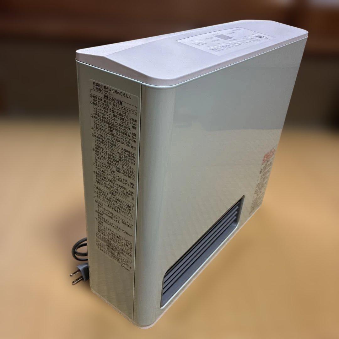 [美品]140-5912型 大阪ガスファンヒーター 都市ガス用　ガスホース付き