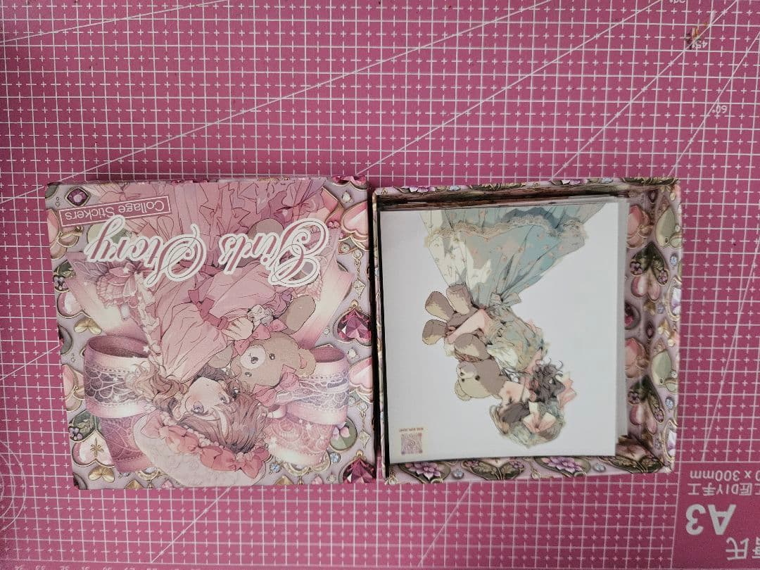 nene様 ステッカー 人物 9箱セット コラージュ素材