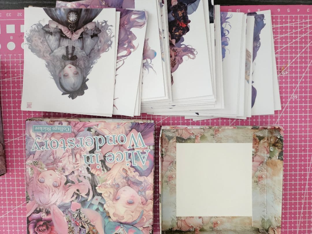 nene様 ステッカー 人物 9箱セット コラージュ素材