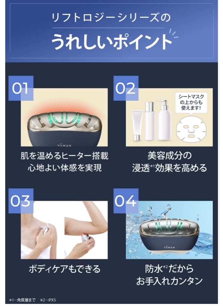 YAMAN リフトロジーSP YJFD2 家庭用美容器