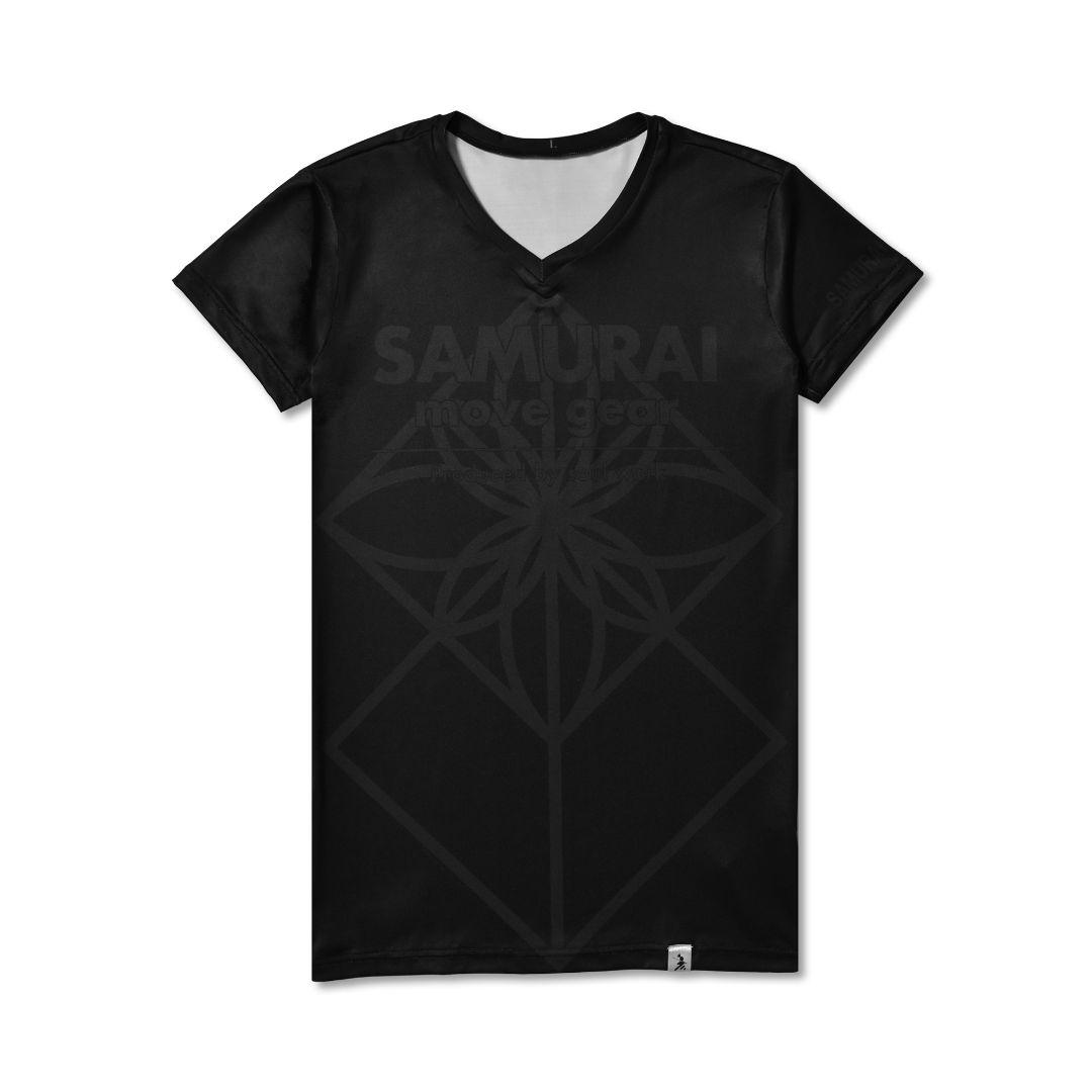 サムライムーブギア 半袖上下セット 黒XL リライブシャツ＋αの機能