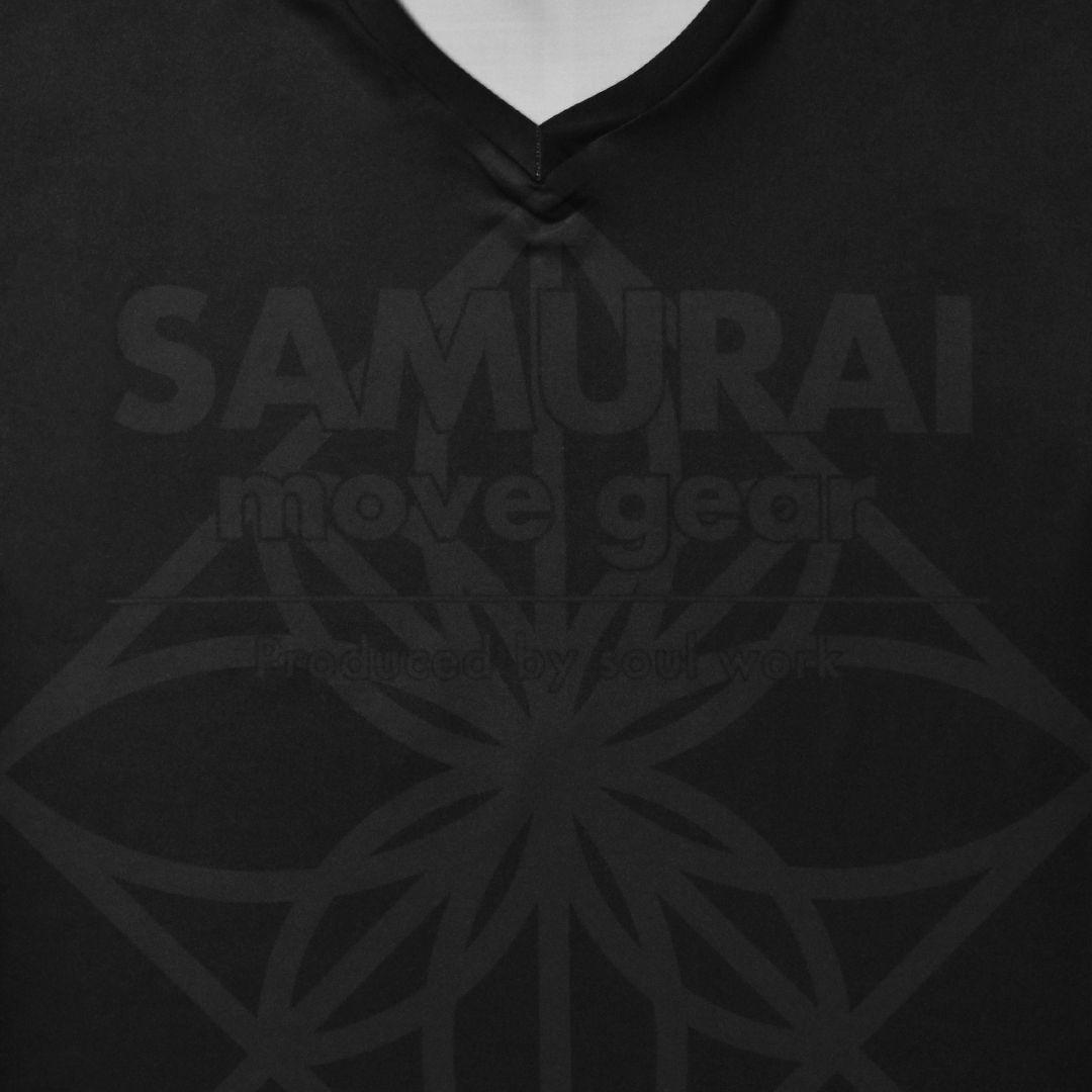 サムライムーブギア 半袖上下セット 黒XL リライブシャツ＋αの機能