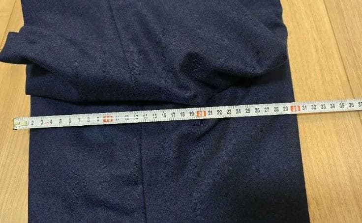 定価4.2万 PT01 SUPER 110'S ネイビー スラックス フランネル