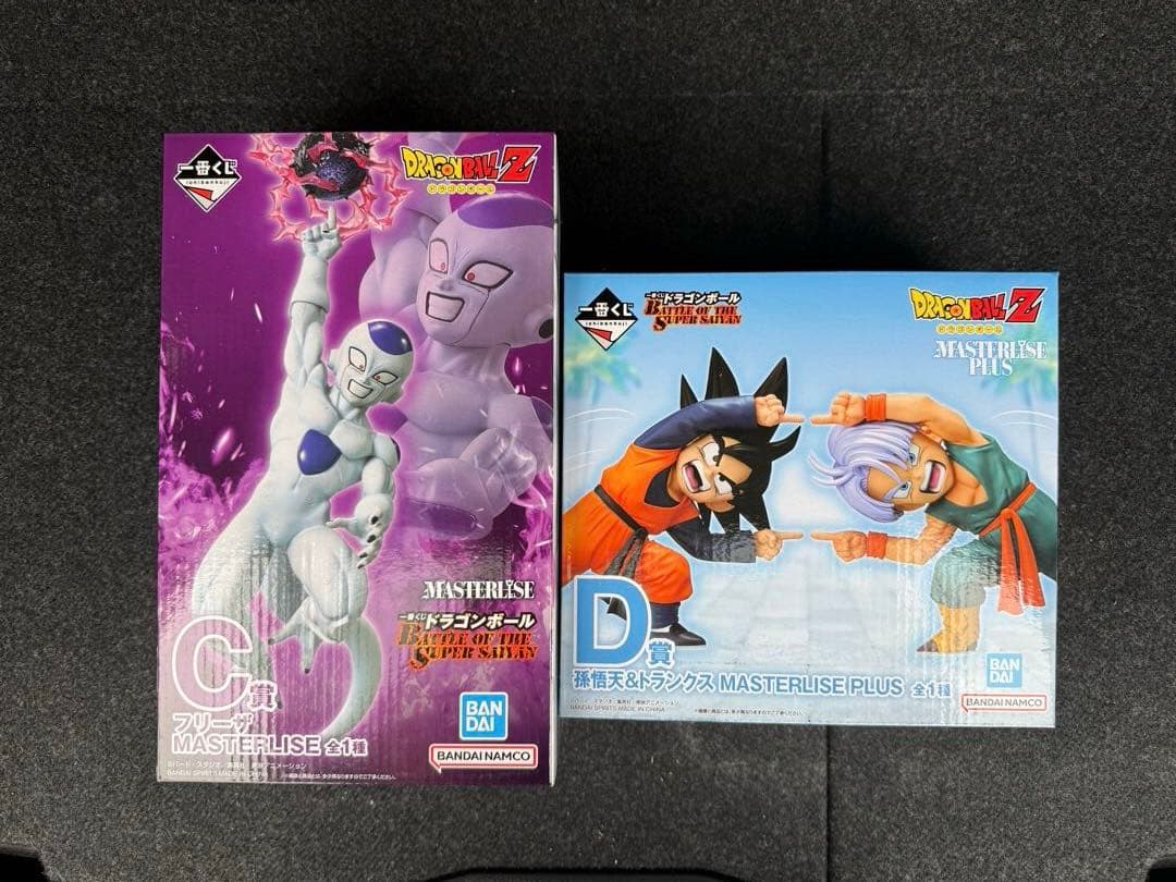 ドラゴンボール 一番くじ フリーザ・孫悟天＆トランクス フィギュア おまけ付き