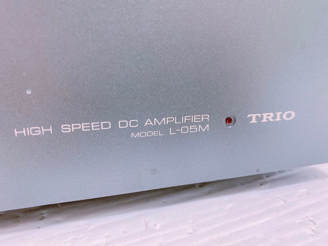 TRIO L-05M ハイスピードパワーアンプ 2台セット
