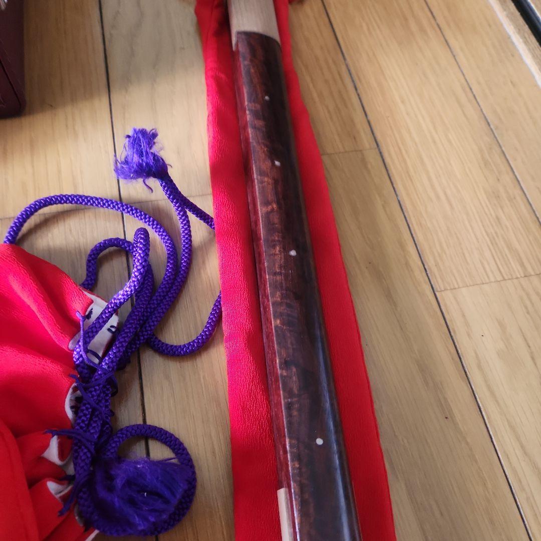 三味線　本体とコンパクトケース　長唄