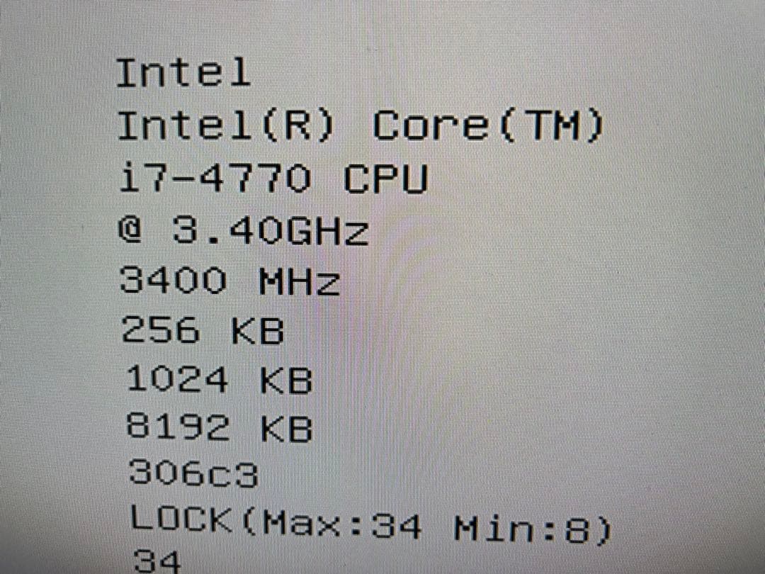 中古 Intel Core i7 4770 4790 計12個