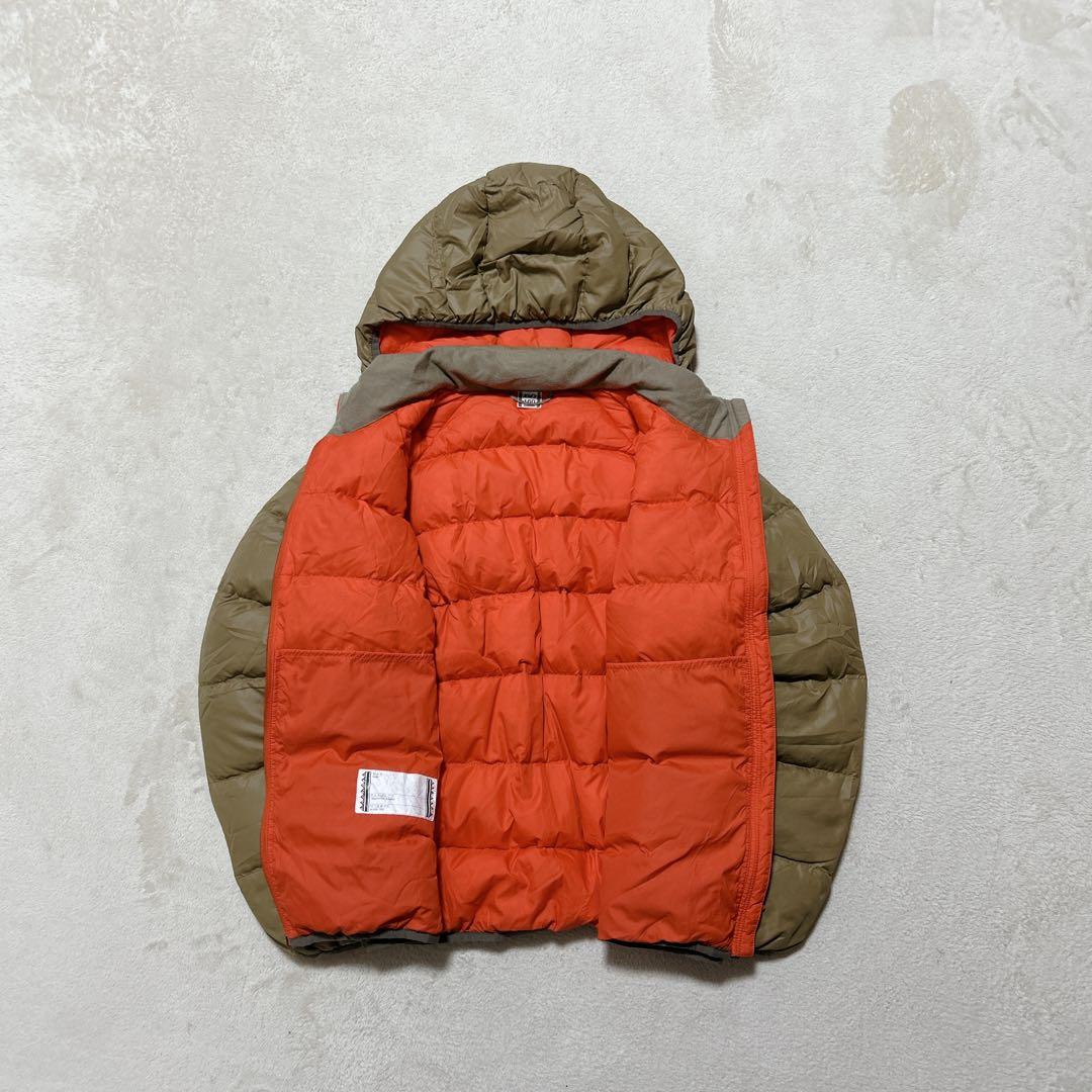 美品 Columbia 2way down jacket parka beige