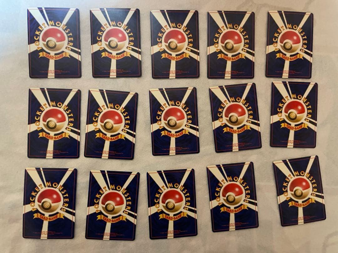 そ*る様 ポケモンカード　旧裏　15枚