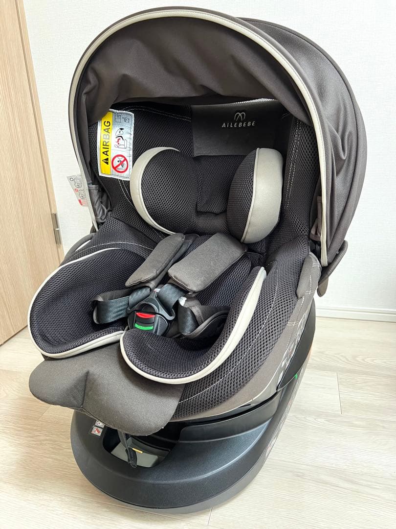 AILEBEBE チャイルドシート クルット4i グランスISOFIX ブラウン