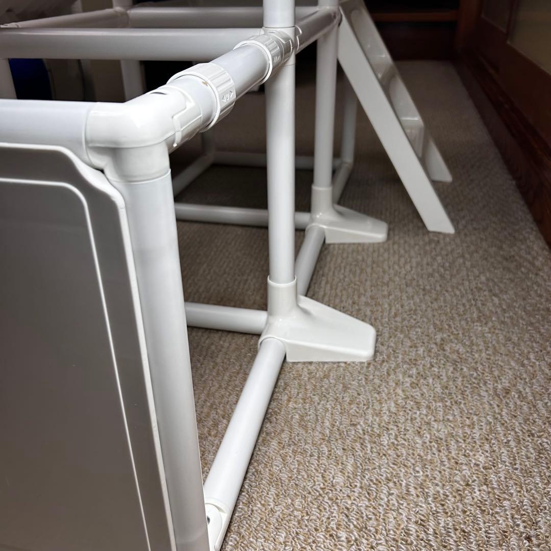 すべり台 110cmロングスロープ+2段ジャングルジム