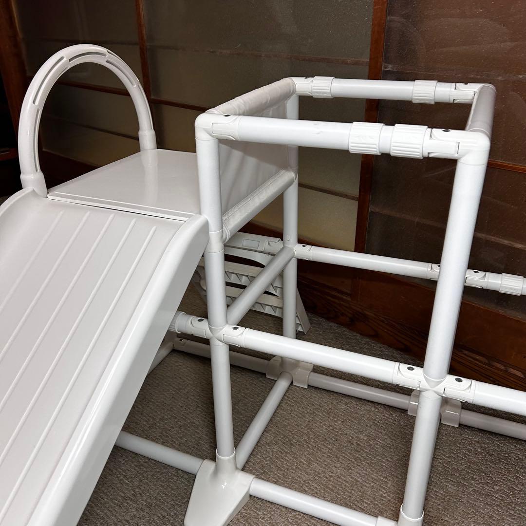 すべり台 110cmロングスロープ+2段ジャングルジム