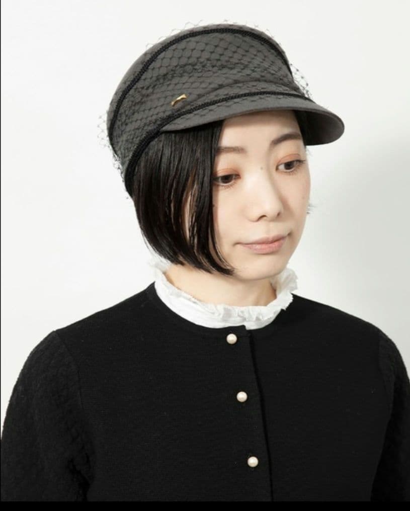 CA4LA完売大人気 JULIAチュールキャスケット新品タグ付き