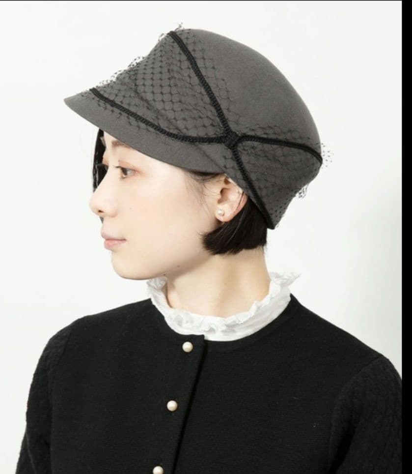 CA4LA完売大人気 JULIAチュールキャスケット新品タグ付き