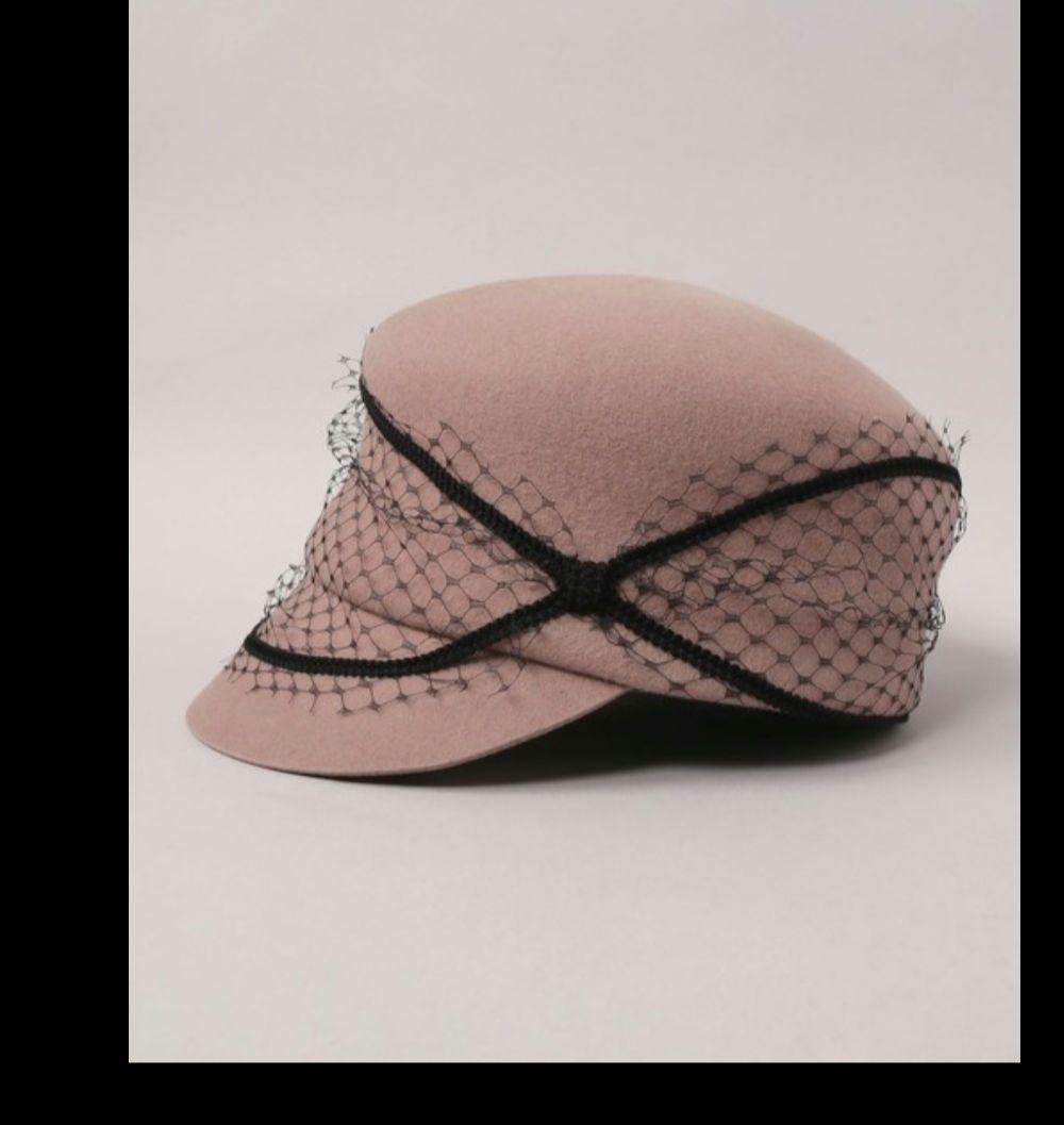 CA4LA完売大人気 JULIAチュールキャスケット新品タグ付き