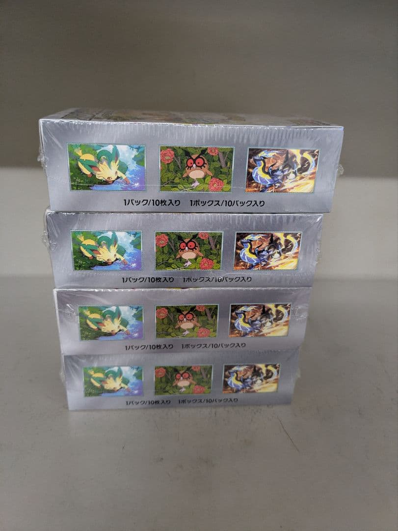 ポケモンカード テラスタルフェスex 4boxセット