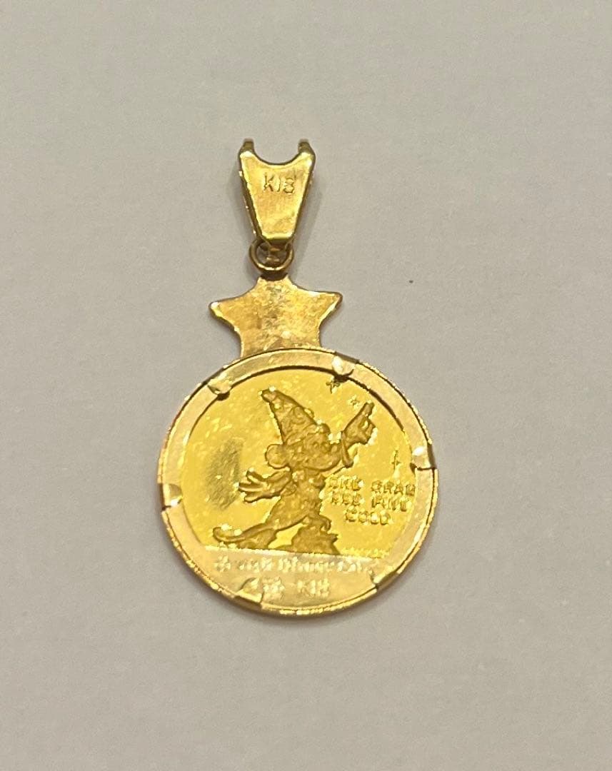 ディズニー ミッキー  ペンダント チャーム 希少 レア Disney