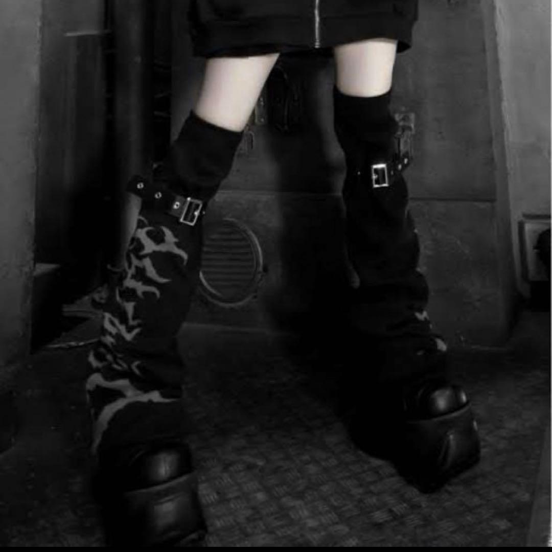 DimMoire ディムモアール レッグウォーマー 黒