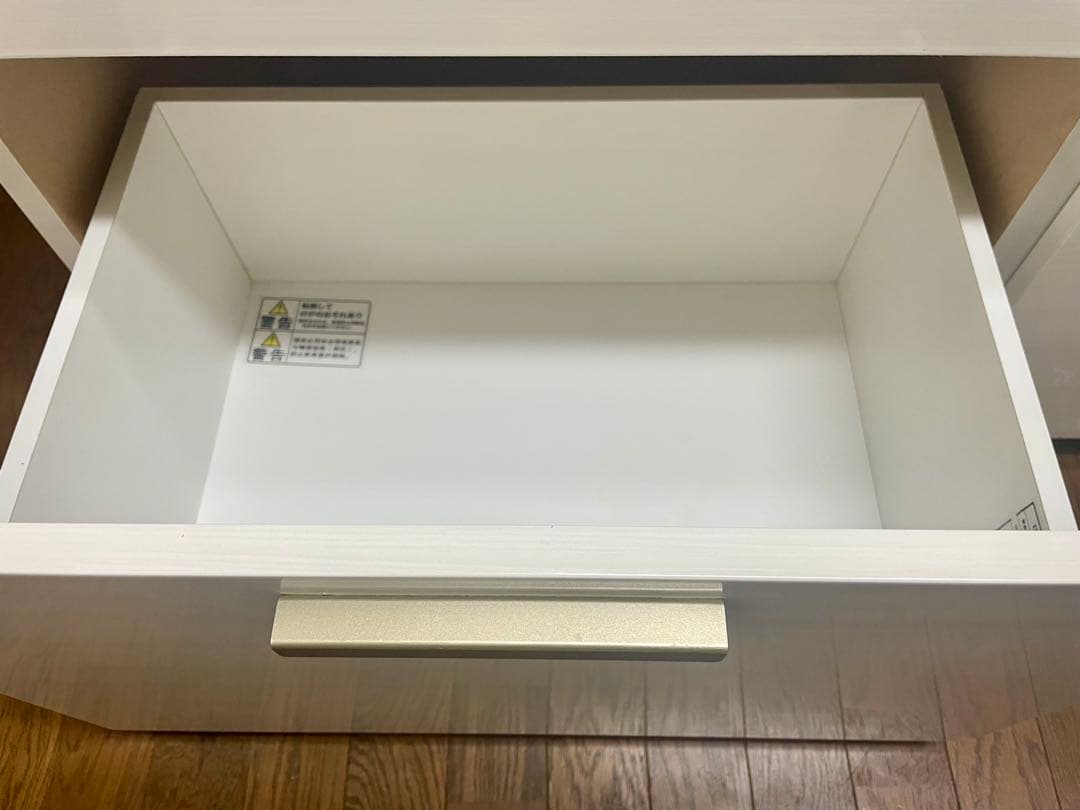 【Lemon】ニトリ キッチンボード ソレル 食器棚 100KB WH