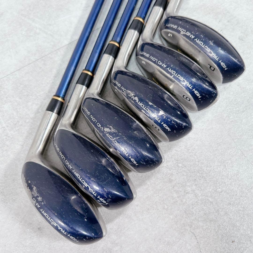 X429 SPALDING ハイボールパワーアイアン #5i-P 6本セット S