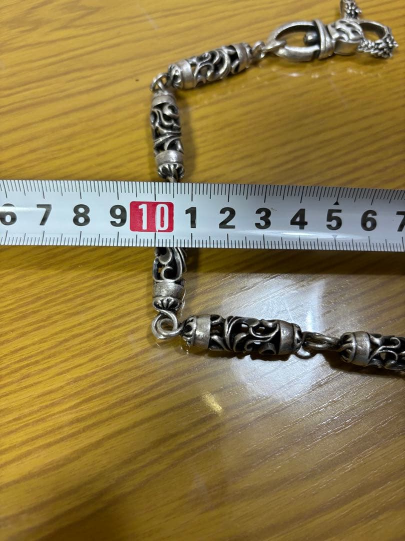 シルバーウォレットチェーン シルバー925 ドラゴン 龍 竜