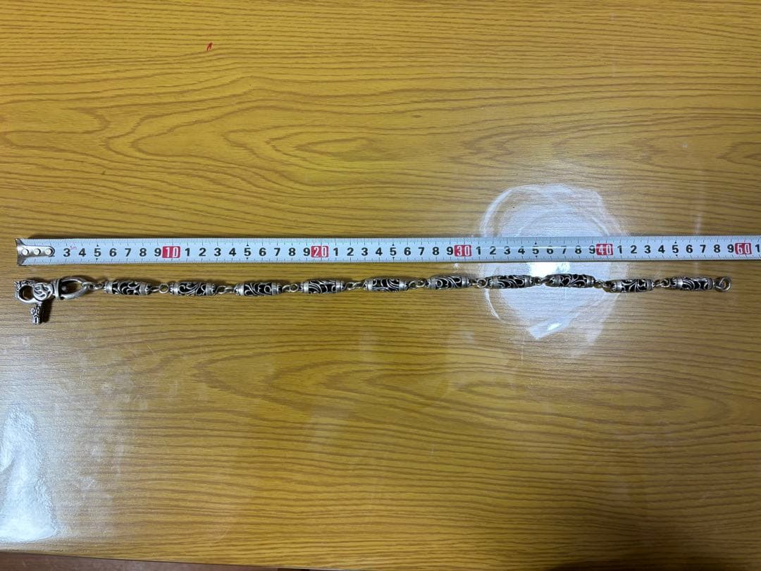 シルバーウォレットチェーン シルバー925 ドラゴン 龍 竜