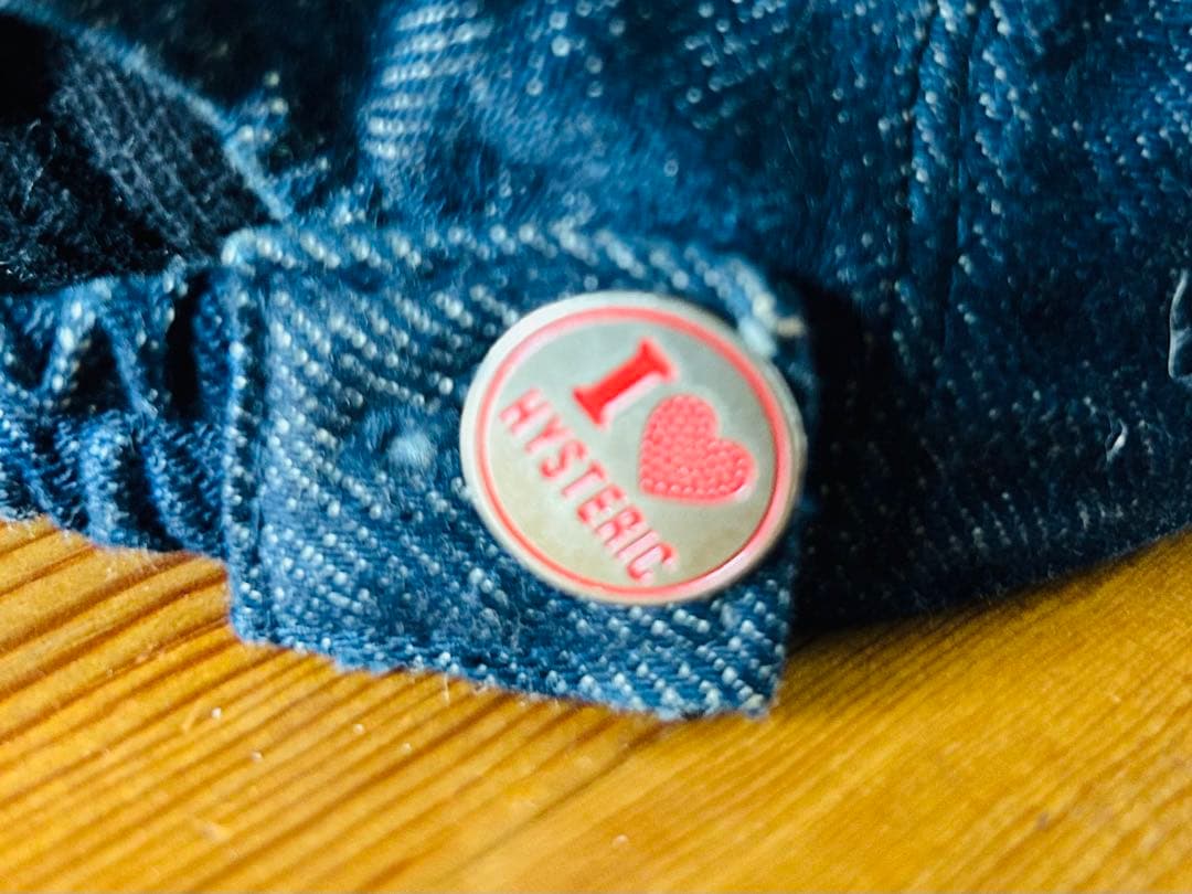 ヒステリックグラマー　ミニ デニムハンチング　ベレー　希少