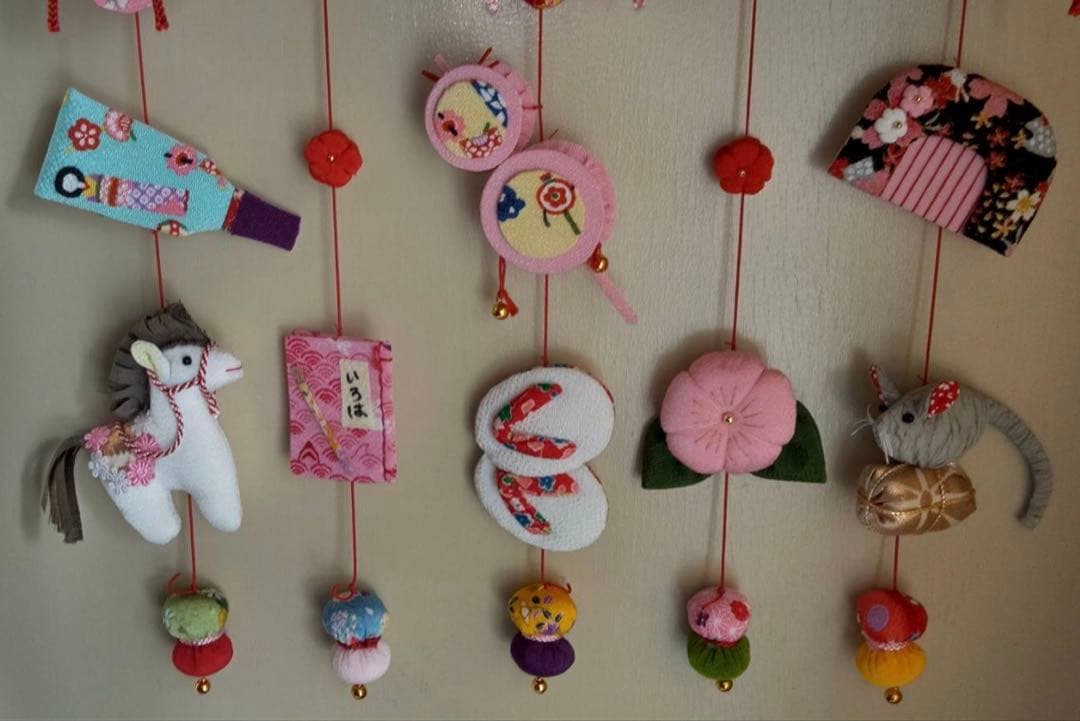 【お値下げ】ひな祭り用つるし雛(2025-7 うさぎ)