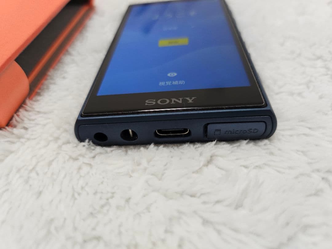 SONY NW-A107 ウォークマン　ブルー