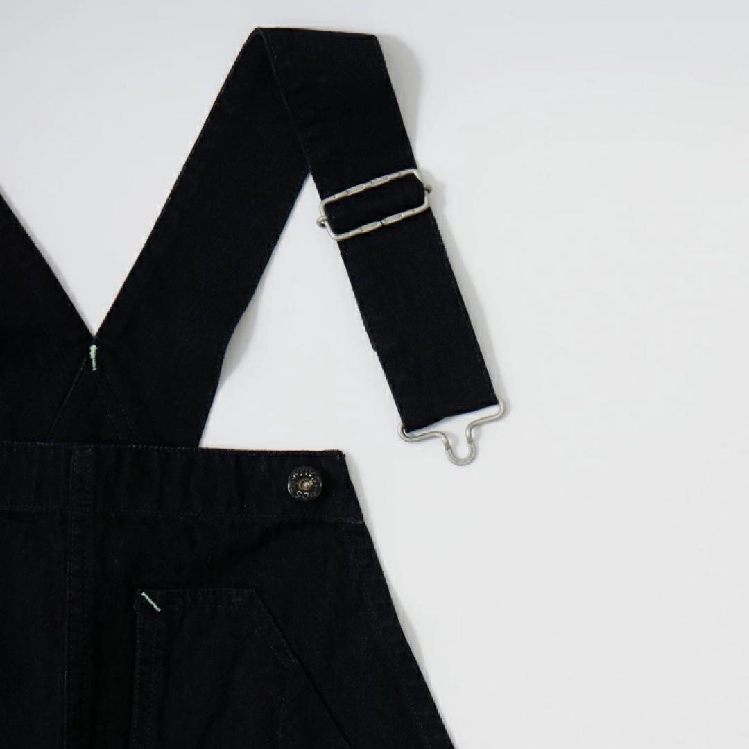 POST OVERALLS ポスト オーバーオール Ｎo.1 ブラック 黒 L