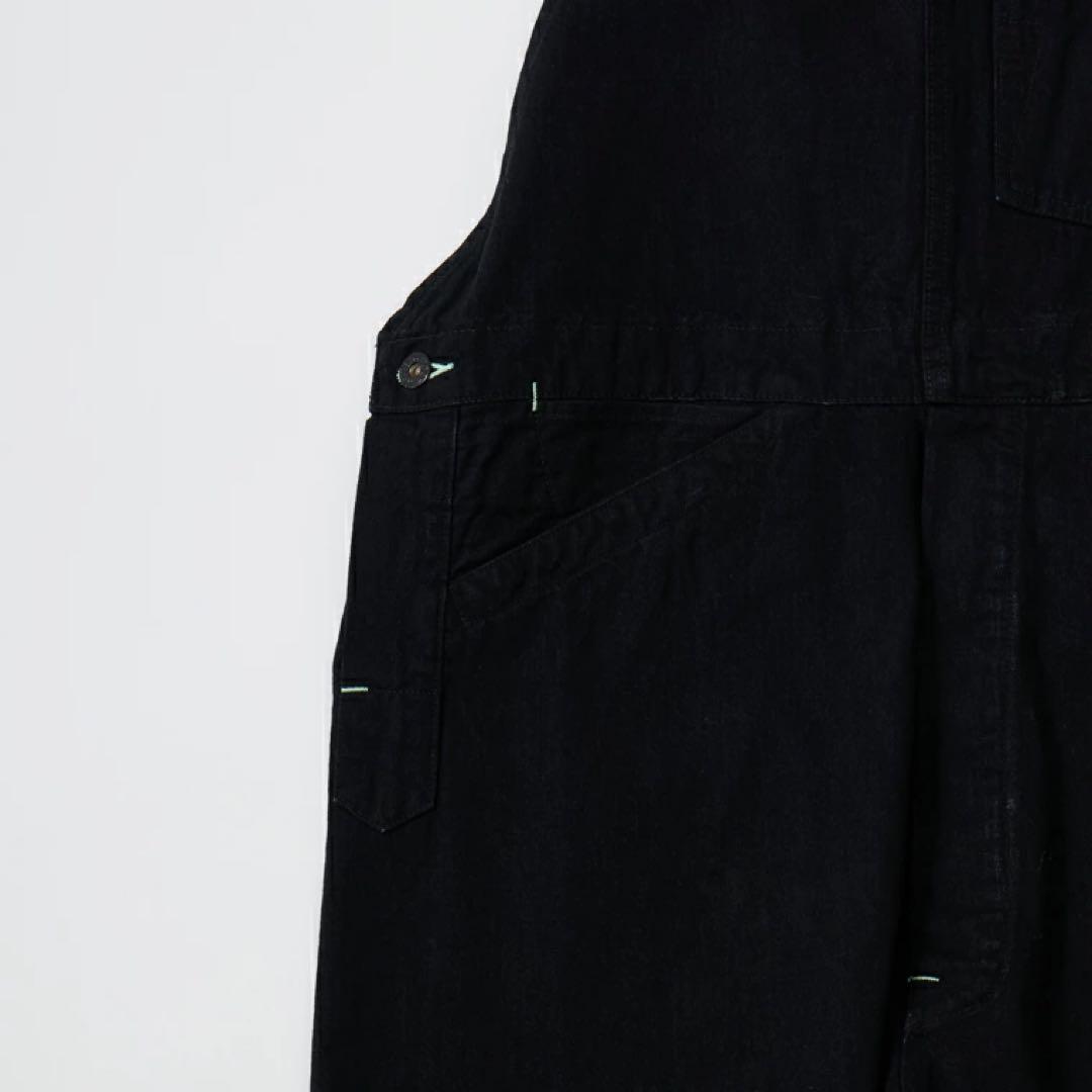 POST OVERALLS ポスト オーバーオール Ｎo.1 ブラック 黒 L